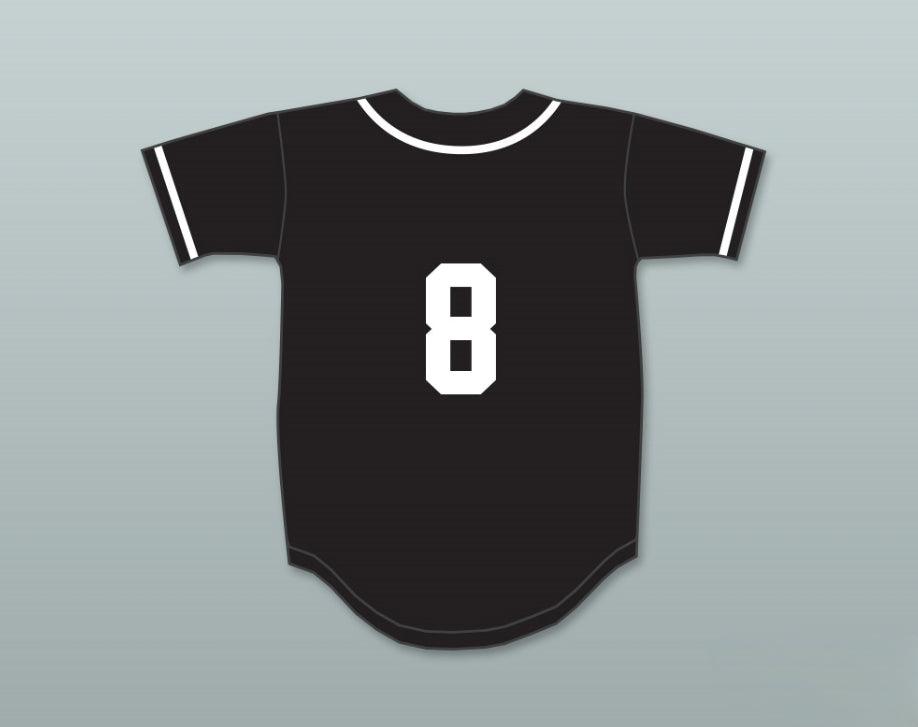 Custom Any Name Number BRET MICHAELS 8 AARDVARKS BASEBALL JERSEY 1ST ANNUAL ROCK N' JOCK DIAMOND DERBY 1990 Top Stitched S-6XL