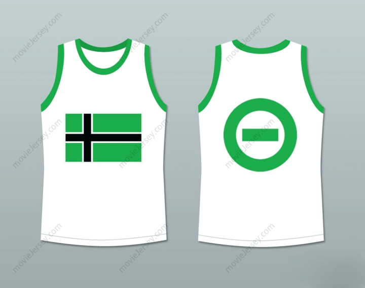 CUSTOM ANY Name Number TYPE 0 NEGATIVE VINNLAND BASKETBALL JERSEY STITCH SEWN Top Stitched S-6XL
