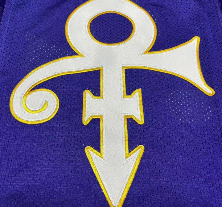 CUSTOM PRINCE TRIBUTE PURPLE FOOTBALL JERSEY Stitched S M L XL XXL 3XL 4XL 5XL 6XL