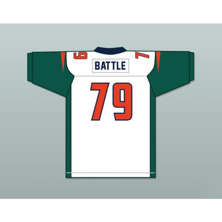 CUSTOM ANY Name Number ISAIAH BATTLE 79 SEATTLE HOME Football Jersey Top Stitched S-6XL