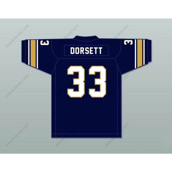 CUSTOM ANY Name Number TONY DORSETT 33 HOPEWELL HIGH SCHOOL VIKINGS Football Jersey Top Stitched S-6XL