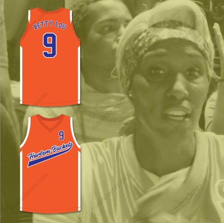 CUSTOM ANY Name Number BETTY LOU 9 HARLEM BUCKETS ALTERNATE BASKETBALL JERSEY UNCLE DREW Top Stitched S-6XL