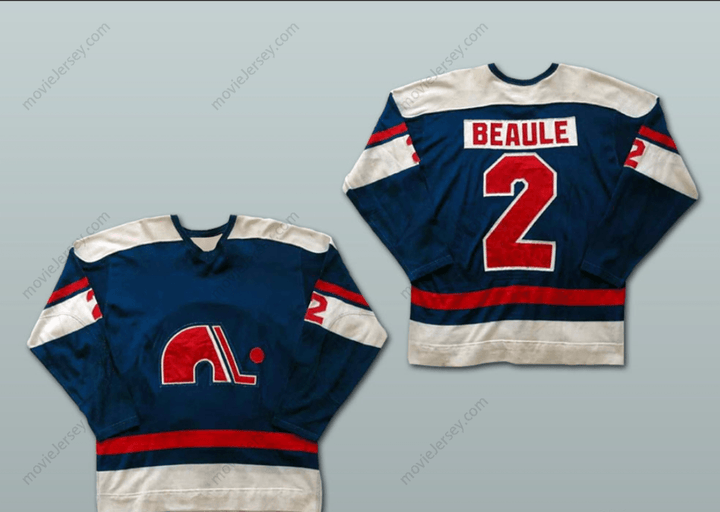 Custom Any Name Number Alain Beaule Quebec Nordiques Hockey Jersey Top Stitched S-6XL