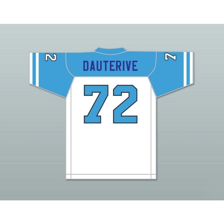 CUSTOM ANY Name Number BILL DAUTERIVE 72 ARLEN COUGARS HIGH SCHOOL HOME Football Jersey Top Stitched S-6XL