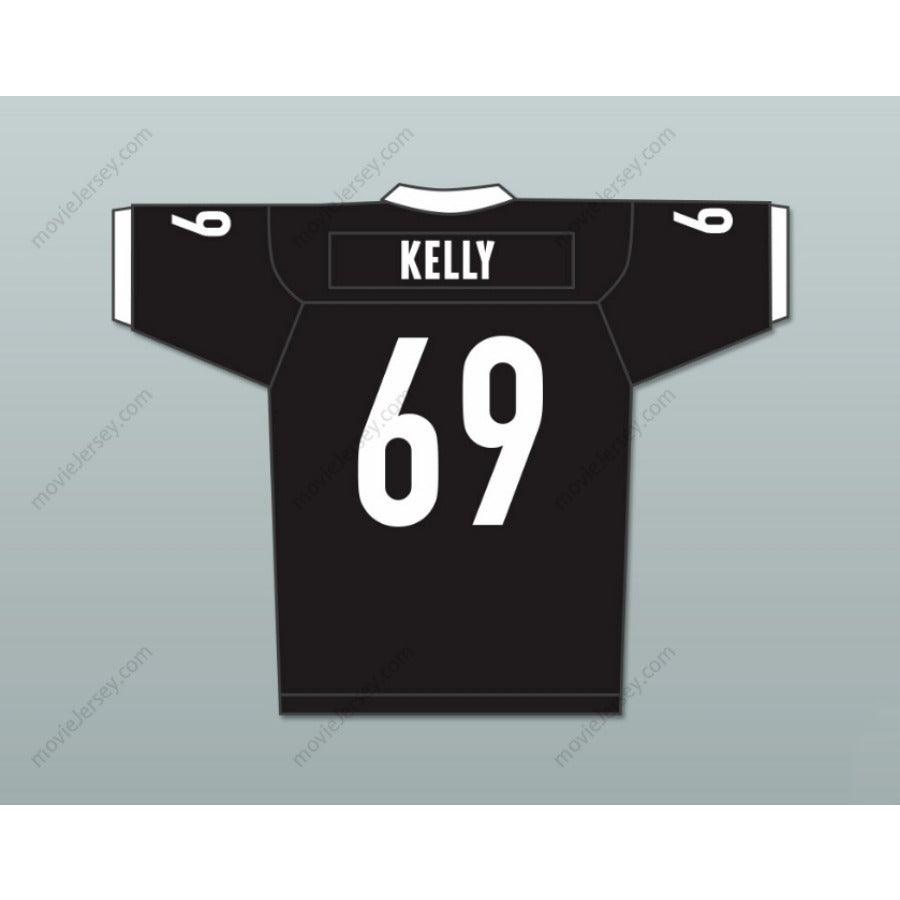 CUSTOM ANY Name Number PATRICK 'MADMAN' KELLY 69 MIAMI SHARKS WHITE TRIM FOOTBALL JERSEY ANY GIVEN SUNDAY Top Stitched S-6XL