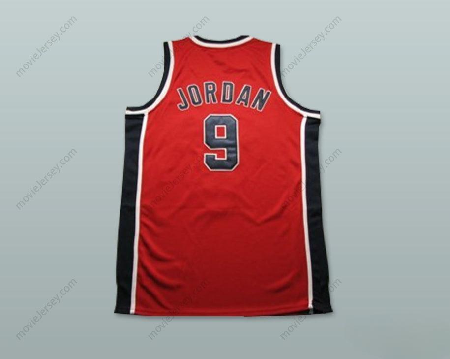 CUSTOM ANY Name Number MICHAEL 9 TEAM USA RED BASKETBALL JERSEY Top Stitched S-6XL