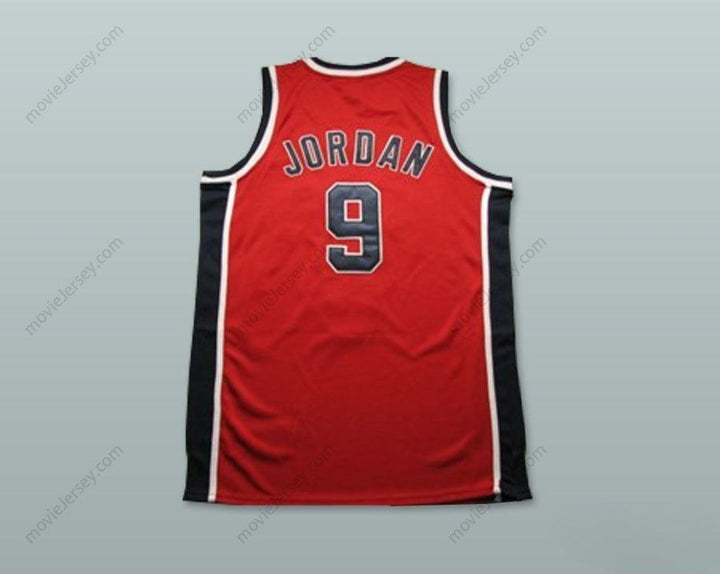 CUSTOM ANY Name Number MICHAEL 9 TEAM USA RED BASKETBALL JERSEY Top Stitched S-6XL
