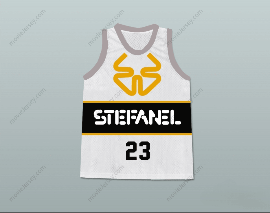 CUSTOM ANY Name Number MICHAEL 23 STEFANEL TRIESTE ITALIAN BASKETBALL JERSEY STITCH SEWN NEW Top Stitched S-6XL