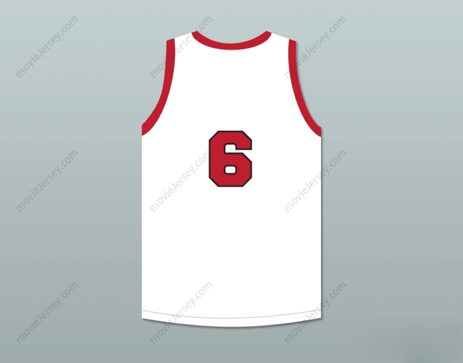 CUSTOM ANY Name Number HANK BEENDERS 6 PROVIDENCE STEAMROLLERS WHITE BASKETBALL JERSEY 3 Top Stitched S-6XL