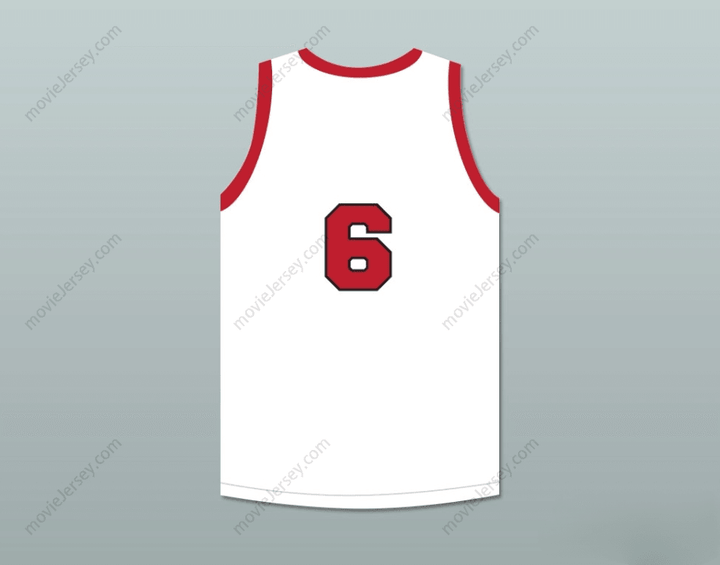 CUSTOM ANY Name Number HANK BEENDERS 6 PROVIDENCE STEAMROLLERS WHITE BASKETBALL JERSEY 3 Top Stitched S-6XL