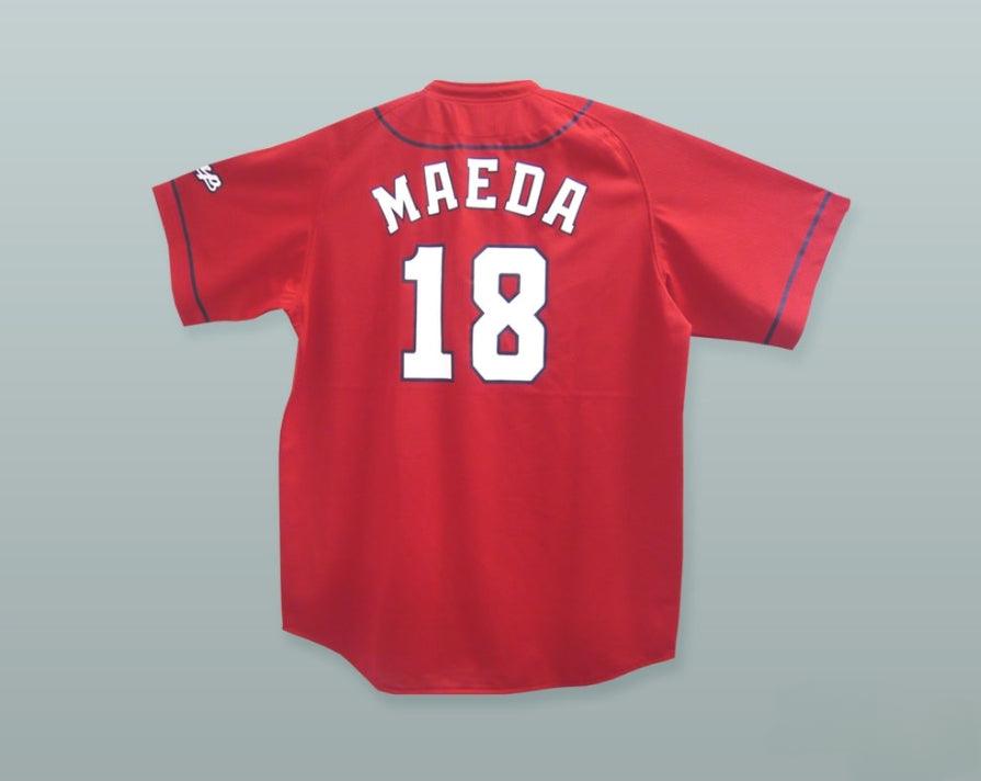 Custom Any Name Number KENTA MAEDA 18 HIROSHIMA CARP AWAY BASEBALL JERSEY Top Stitched S-6XL