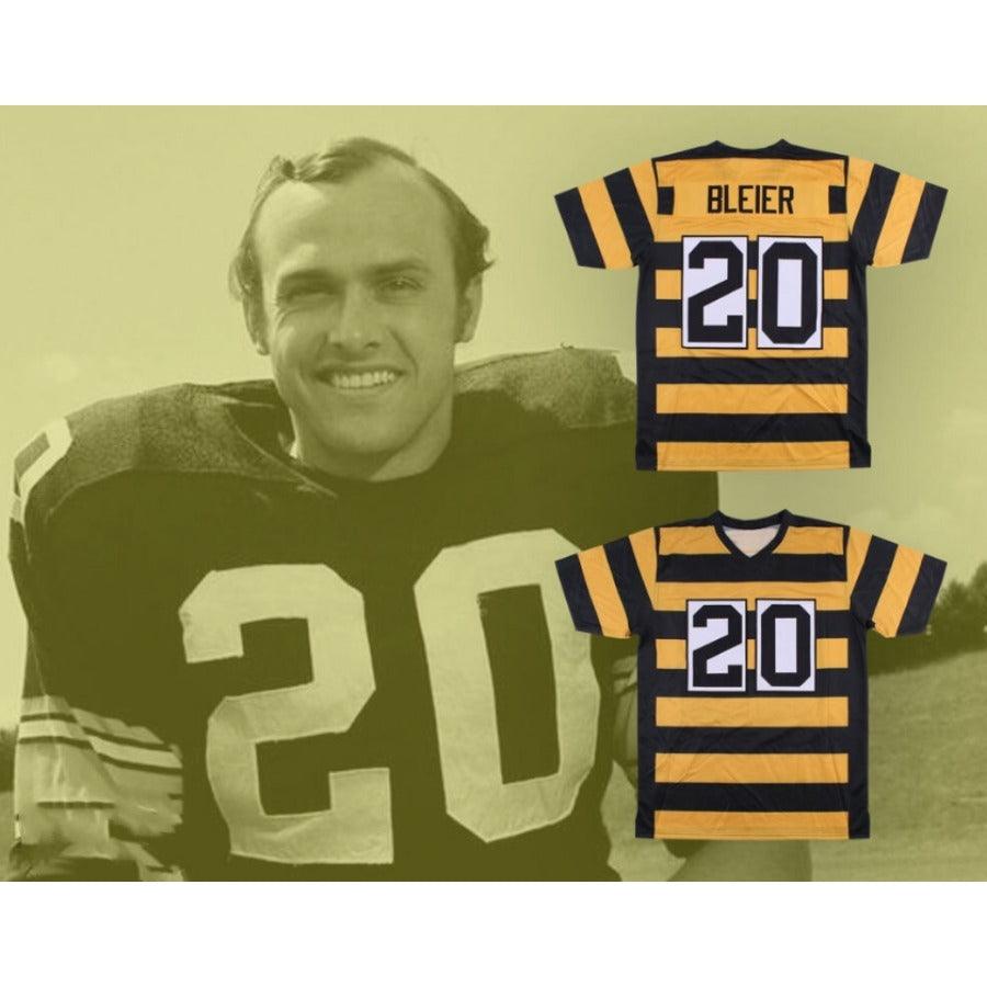 CUSTOM ANY Name Number ROCKY BLEIER 20 PITTSBURGH Football Jersey Top Stitched S-6XL