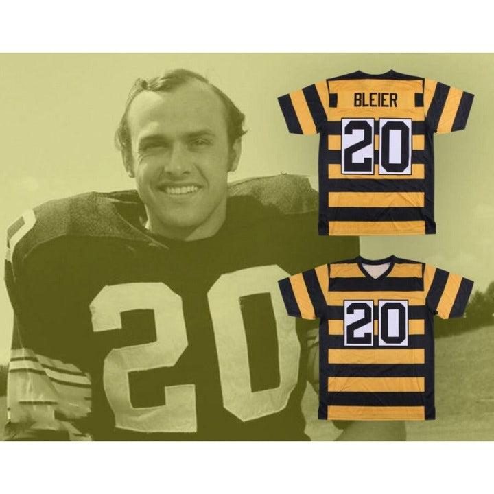 CUSTOM ANY Name Number ROCKY BLEIER 20 PITTSBURGH Football Jersey Top Stitched S-6XL
