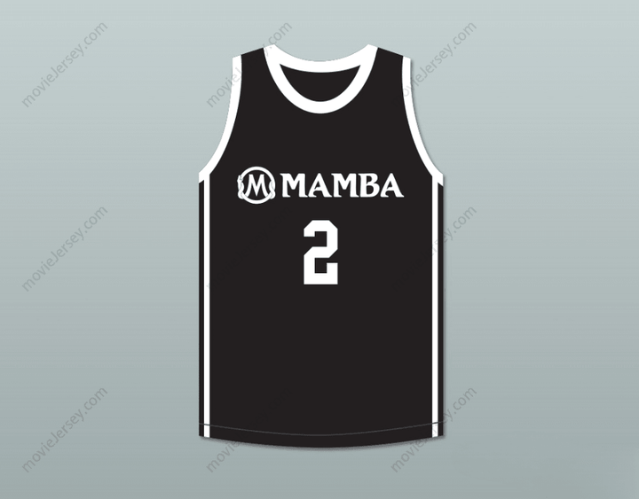 CUSTOM ANY Name Number GIANNA 2 MAMBA BALLERS BLACK BASKETBALL JERSEY VERSION 2 Top Stitched S-6XL