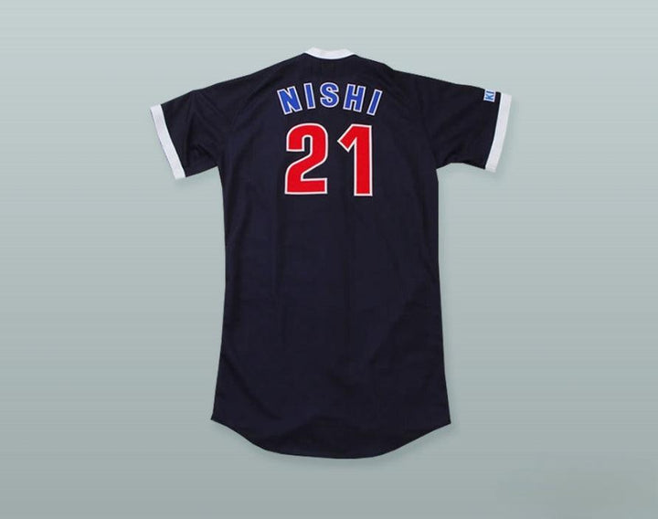 Custom Any Name Number YUKI NISHI 21 KINTETSU BUFFALOES OF OSAKA BASEBALL JERSEY Top Stitched S-6XL