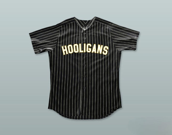 Custom Any Name Number BRUNO MARS 24K HOOLIGANS BLACK PINSTRIPED BASEBALL JERSEY BET AWARDS Top Stitched S-6XL