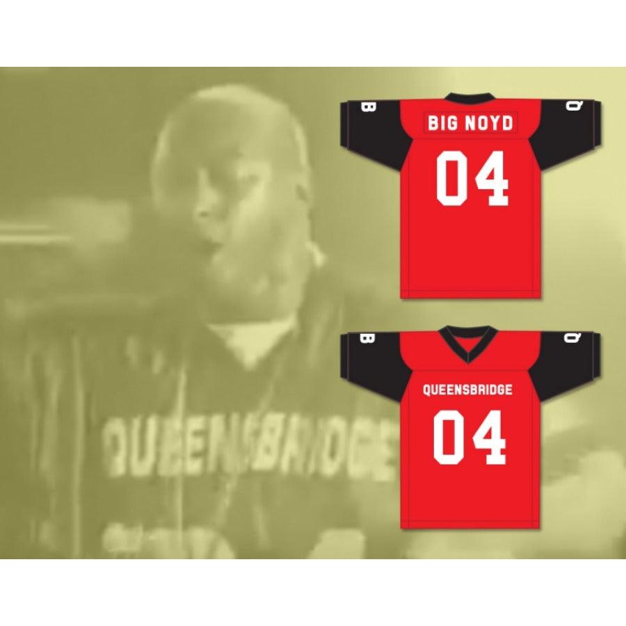 CUSTOM ANY Name Number BIG NOYD 04 QUEENSBRIDGE RED Football Jersey Top Stitched S-6XL