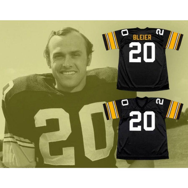 CUSTOM ANY Name Number ROCKY BLEIER 20 PITTSBURGH Football Jersey Top Stitched S-6XL