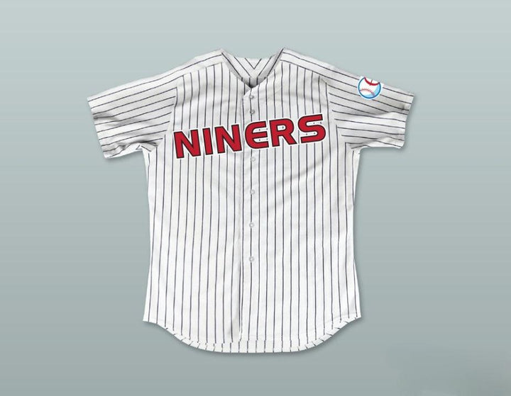 Custom Any Name Number LIEUTENANT EZRI DAX 43 DEEP SPACE NINERS WHITE PINSTRIPED BASEBALL JERSEY Top Stitched S-6XL