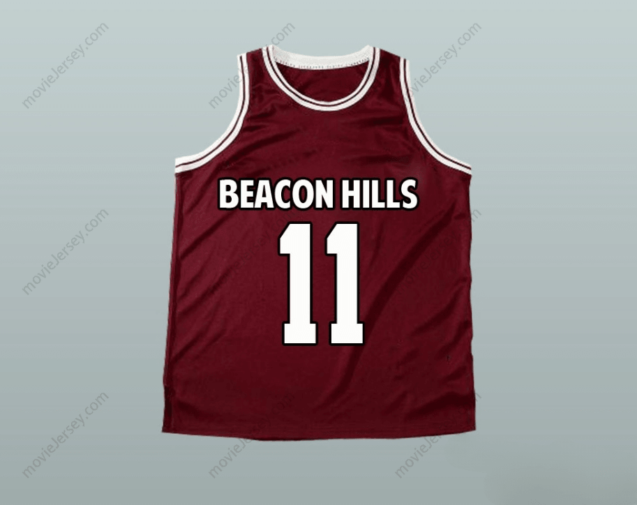 CUSTOM ANY Name Number SCOTT MCCALL 11 BEACON HILLS BASKETBALL JERSEY TEEN WOLF Top Stitched S-6XL