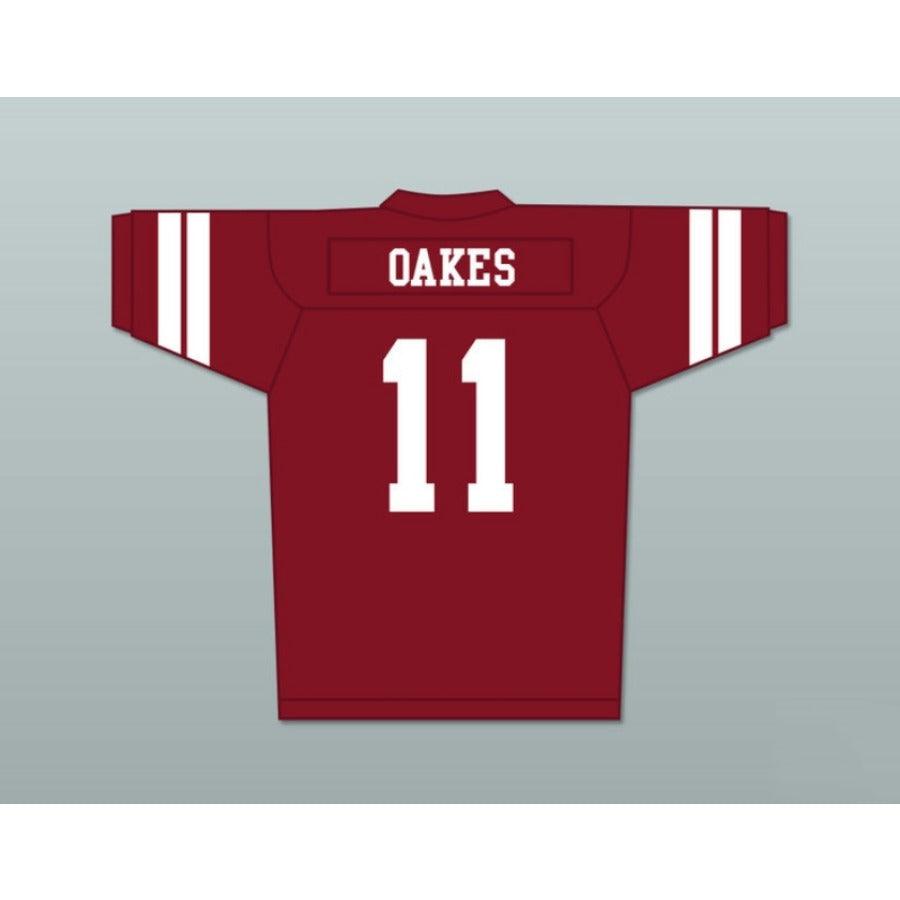 CUSTOM ANY Name Number WALTER OAKES 11 HILLMAN COLLEGE FOOTBALL JERSEY WITH EAGLE PATCH A DIFFERENT WORLD Top Stitched S-6XL