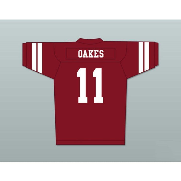 CUSTOM ANY Name Number WALTER OAKES 11 HILLMAN COLLEGE FOOTBALL JERSEY WITH EAGLE PATCH A DIFFERENT WORLD Top Stitched S-6XL