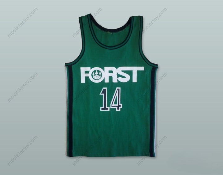 CUSTOM ANY Name Number PIERLUIGI MARZORATI 14 FORST CANTU BASKETBALL JERSEY Top Stitched S-6XL