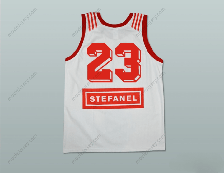 CUSTOM ANY Name Number MICHAEL 23 STEFANEL TRIESTE ITALIAN BASKETBALL JERSEY Top Stitched S-6XL