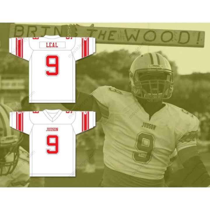 CUSTOM ANY Name Number DEMARVIN LEAL 9 JUDSON HIGH SCHOOL Football Jersey Top Stitched S-6XL