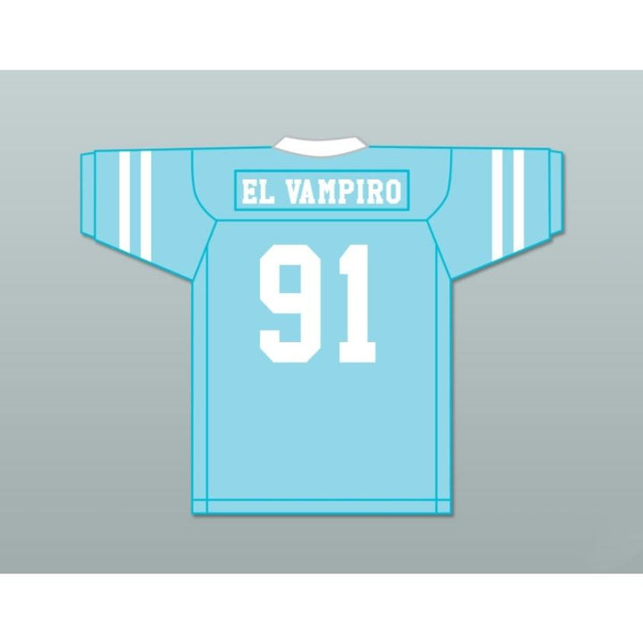 CUSTOM ANY Name Number EL VAMPIRO 91 SANTA MARTHA PERROS LIGHT Football Jersey Top Stitched S-6XL