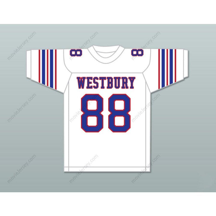 CUSTOM ANY Name Number MICHAEL STRAHAN 88 WESTBURY HIGH SCHOOL HUSKIES Football Jersey Top Stitched S-6XL