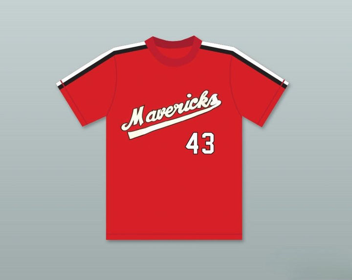 Custom Any Name Number JIM BOUTON 43   BASEBALL JERSEY THE BATTERED BASTARDS OF BASEBALL Top Stitched S-6XL
