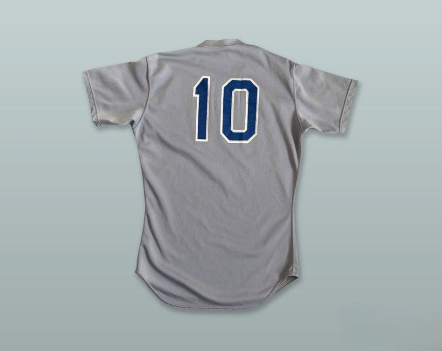 Custom Any Name Number COPPER KINGS 10 GRAY BASEBALL JERSEY Top Stitched S-6XL