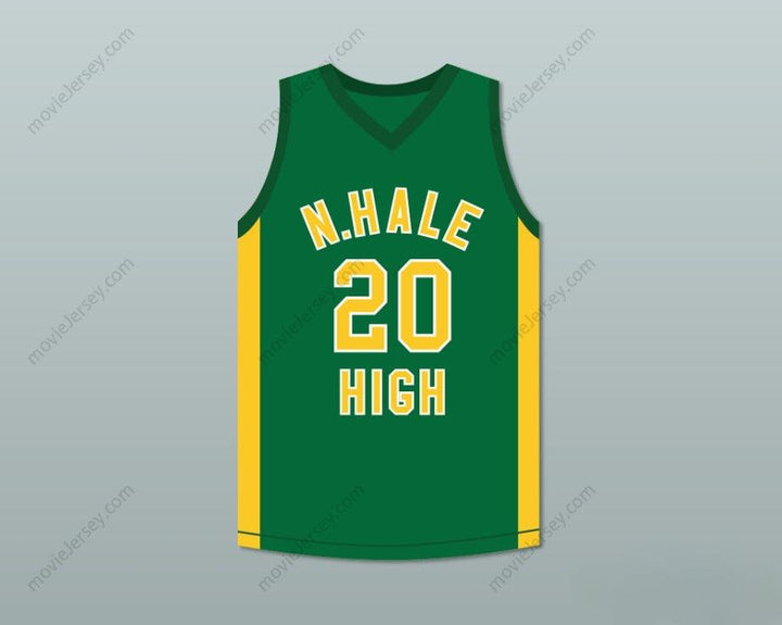 CUSTOM ANY Name Number SNOPP DOGG 20 N. HALE HIGH SCHOOL BASKETBALL JERSEY YOUNG, WILD AND FREE Top Stitched S-6XL