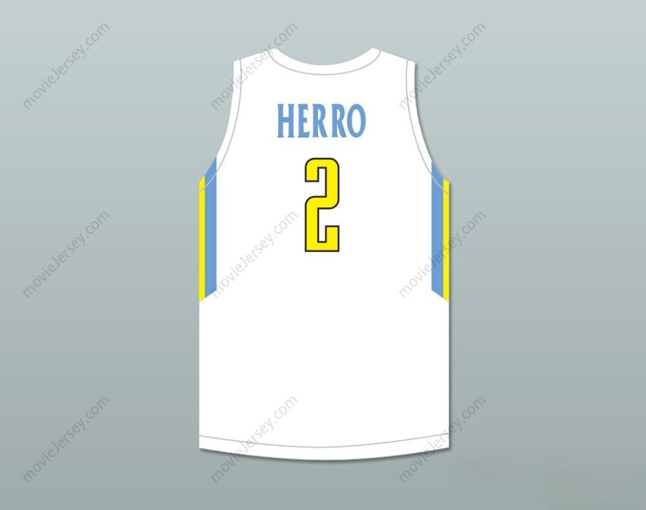 CUSTOM ANY Name Number TYLER HERRO 2 PLAYGROUND ELITE  WHITE BASKETBALL JERSEY Top Stitched S-6XL