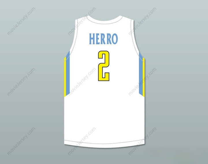 CUSTOM ANY Name Number TYLER HERRO 2 PLAYGROUND ELITE  WHITE BASKETBALL JERSEY Top Stitched S-6XL
