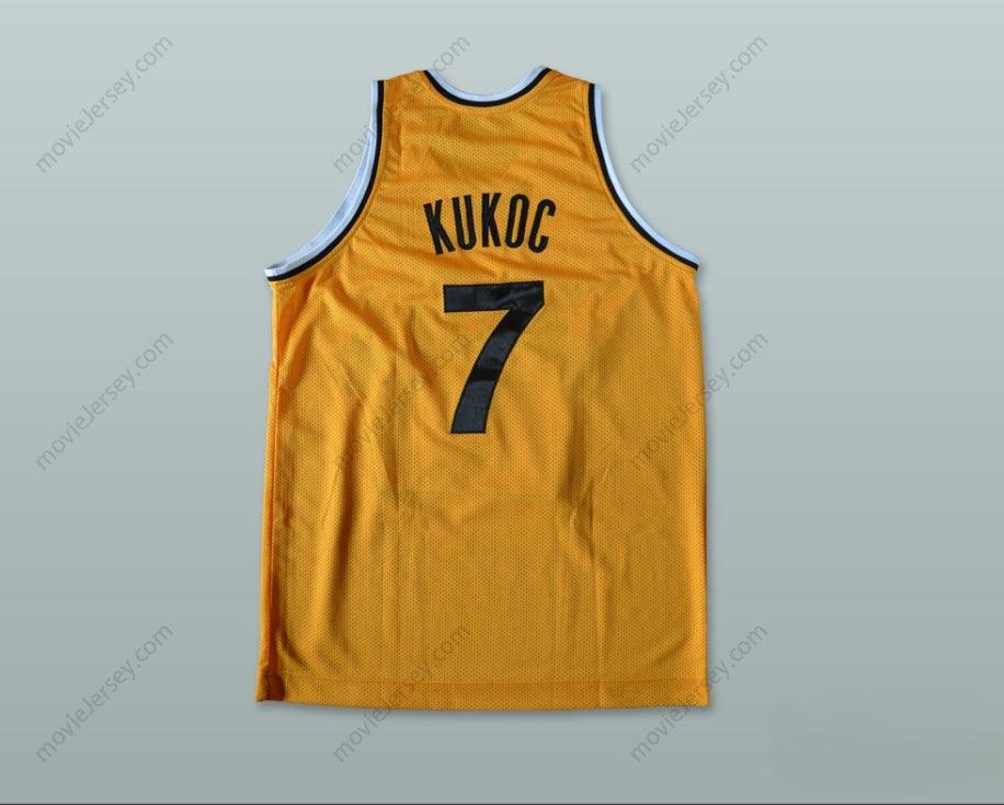 CUSTOM ANY Name Number TONI KUKOC 7 JUGOPLASTIKA SPLIT BASKETBALL JERSEY Top Stitched S-6XL