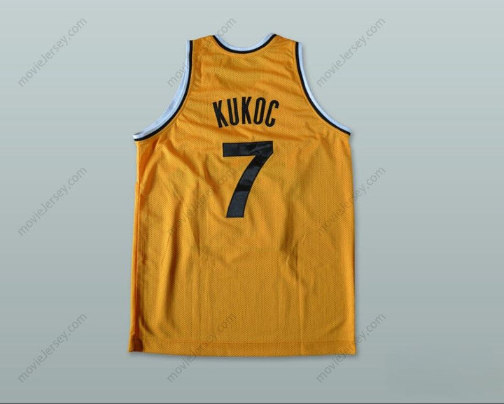 CUSTOM ANY Name Number TONI KUKOC 7 JUGOPLASTIKA SPLIT BASKETBALL JERSEY Top Stitched S-6XL