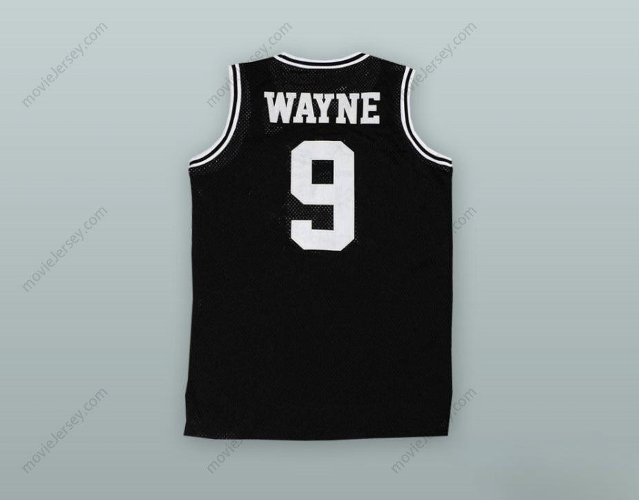 CUSTOM ANY Name Number DWAYNE WAYNE 9 HILLMAN COLLEGE BLACK BASKETBALL JERSEY Top Stitched S-6XL