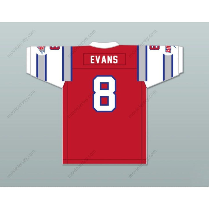 CUSTOM ANY Name Number 1984 USFL VINCE EVANS 8 CHICAGO BLITZ ROAD Football Jersey Top Stitched S-6XL
