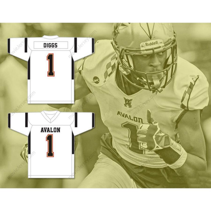 CUSTOM ANY Name Number TREVON DIGGS 1 THE AVALON SCHOOL Football Jersey Top Stitched S-6XL