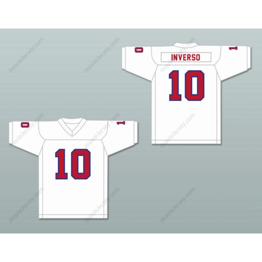 CUSTOM ANY Name Number 1983 USFL GLENN INVERSO 10 NEW JERSEY GENERALS ROAD Football Jersey Top Stitched S-6XL