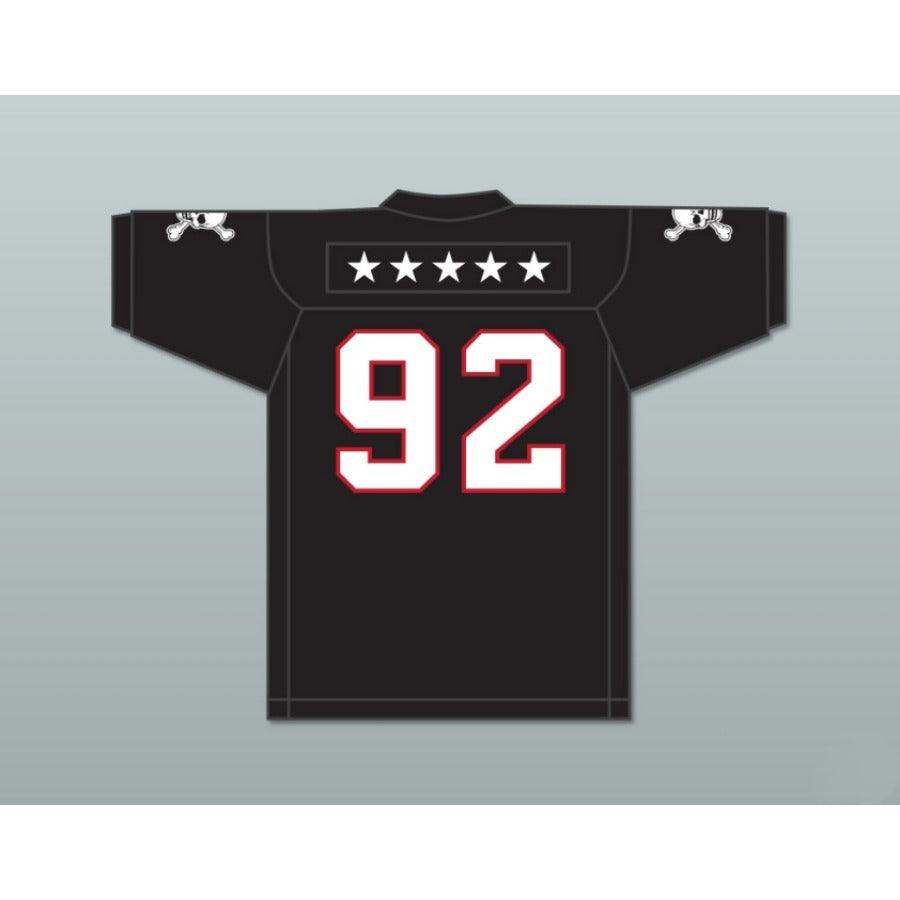 CUSTOM ANY Name NumberMARCEL ANDRY 92 EMCC LIONS FOOTBALL JERSEY INCLUDES PATCHES S-6XL