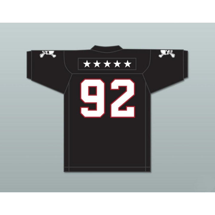 CUSTOM ANY Name NumberMARCEL ANDRY 92 EMCC LIONS FOOTBALL JERSEY INCLUDES PATCHES S-6XL