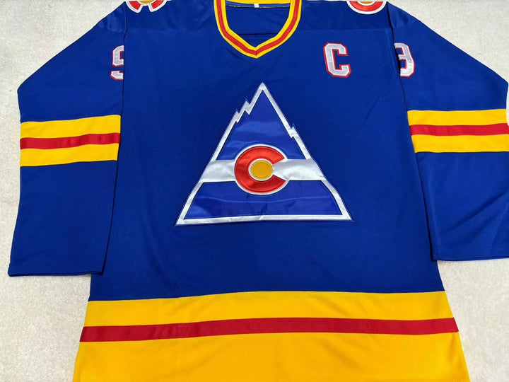 Custom Any Name Number HOF LANNY MCDONALD 9 HOCKEY JERSEY Stitched Top Stitched S-6XL