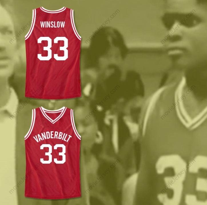 CUSTOM ANY Name Number FAMILY MATTERS EDDIE WINSLOW 33 VANDERBILT MUSKRATS HIGH SCHOOL BASKETBALL JERSEY Top Stitched S-6XL