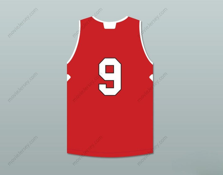 CUSTOM ANY Name Number VINCE VAUGHN DAVID WOZNIAK 9 WOZNIAK MEATS BASKETBALL JERSEY DELIVERY MAN Top Stitched S-6XL