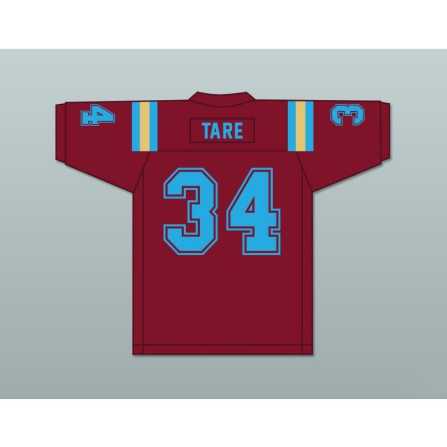 CUSTOM ANY Name Number ASEEL TARE 34 HEARTLAND STATE UNIVERSITY Football Jersey Top Stitched S-6XL