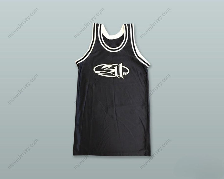 CUSTOM ANY Name Number  UNITY 311 BLACK BASKETBALL JERSEY Top Stitched S-6XL