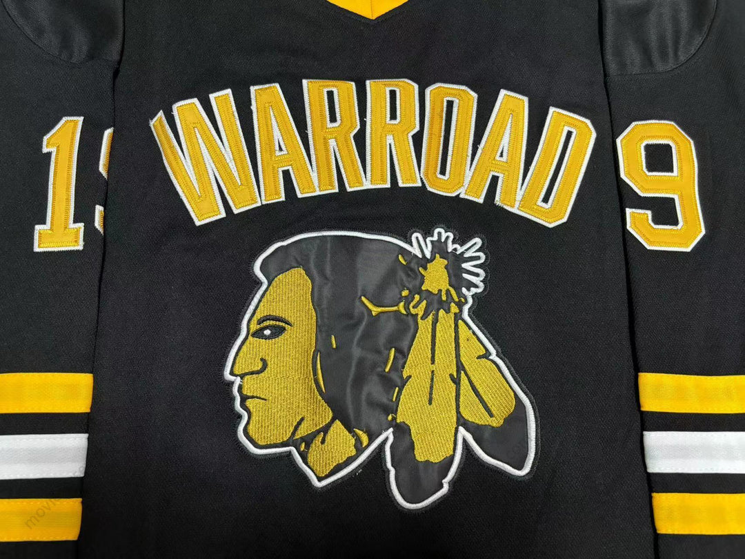 Custom Any Name Number T.J. OSHIE 19 WARROAD WARRIORS HIGH SCHOOL BLACK HOCKEY JERSEY 2 Top Stitched S-6XL